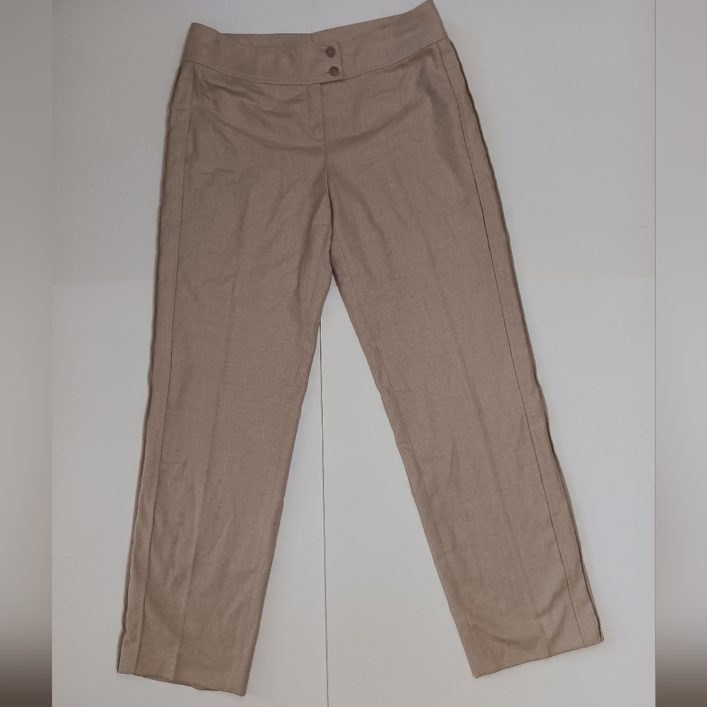 ESCADA Black Label Wool Angora Camel Lined Trousers EU 38 (US 6) Made in Germany